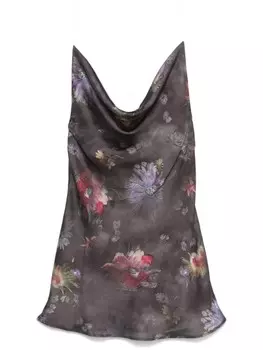 Y/Project платье-комбинация на бретелях, черный