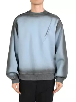 Y/Project толстовка с защипнутым логотипом, синий