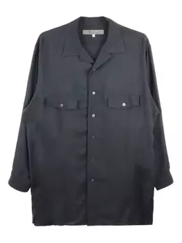 Y's атласная рубашка, серый