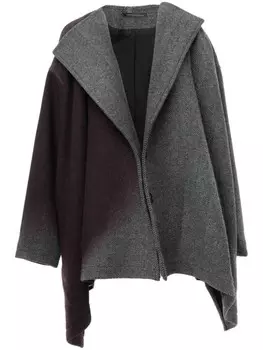 Y's двухцветное пальто с пуговицами, красный