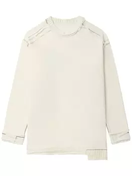 Y's джемпер с открытыми швами, белый