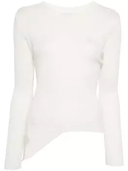 Y's футболка асимметричного кроя, серый