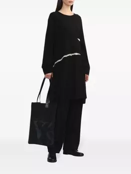 Y's футболка оверсайз, черный