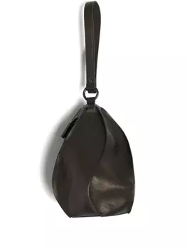 Y's клатч с драпировкой, черный