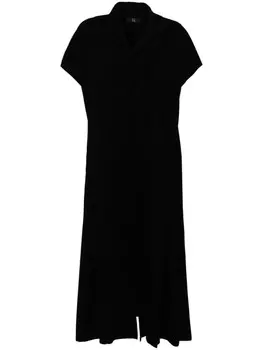 Y's многослойное платье с рукавами-крылышками, черный