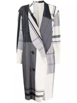 Y's однобортное пальто в клетку, разноцветный