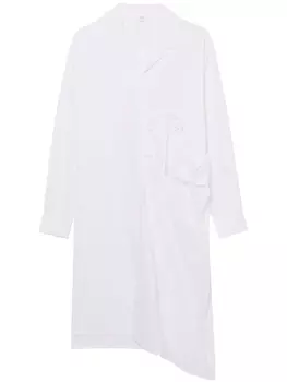 Y's платье с классическим воротником, белый