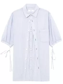 Y's полосатая рубашка, синий