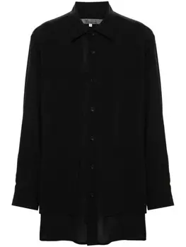 Y's рубашка на пуговицах, черный