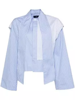 Y's рубашка в полоску, синий