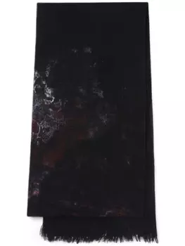 Y's шарф с абстрактным узором, красный