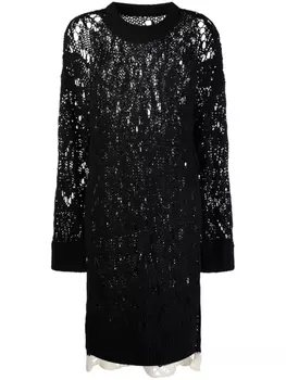 Y's трикотажный топ, черный