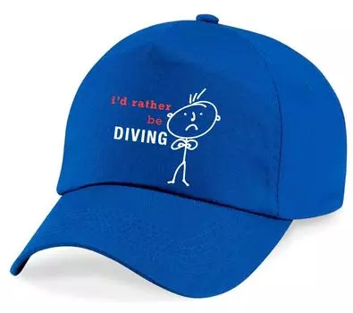 Я бы предпочел быть кепкой для дайвинга 60 SECOND MAKEOVER, синий