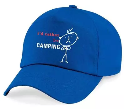 Я бы предпочел быть походной кепкой 60 SECOND MAKEOVER, синий