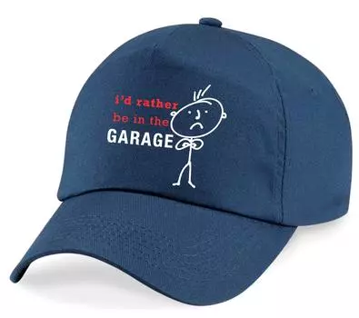 Я бы предпочел быть в гаражной крышке 60 SECOND MAKEOVER, темно-синий