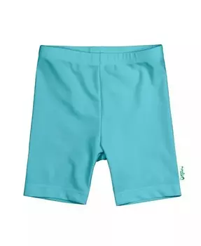 Я играю. Солнцезащитные шорты для плавания для маленьких мальчиков UPF 50 Green Sprouts, синий