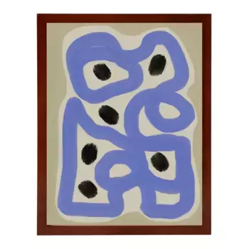 Ячейочный лист The Poster Club + полная фоторамка Тора El Corte Ingls, орех