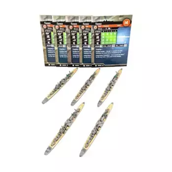 Яхаги (U) x5, Axis & Allies - Collectible Miniatures Game - War at Sea - Task Force Singles