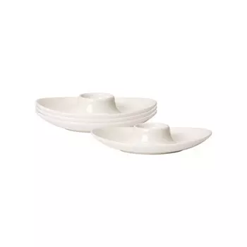 Яичная чашка Villeroy & Boch, 11,3x2,9x15,3 см, белый