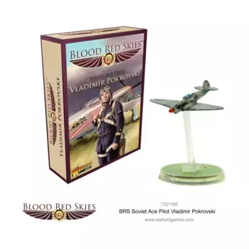 Яколев Як-1б Ас - Владимир Покровский, Blood Red Skies - Russia (1:200)