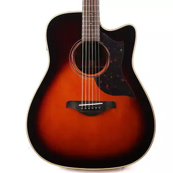 Yamaha A3M Dreadnought Acoustic-Electric Tobacco Brown Sunburst