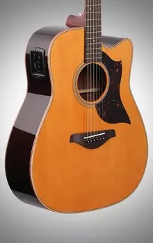 Yamaha A-Series A1R Cutaway Dreadnought Электроакустическая гитара Vintage Natural A1R VN