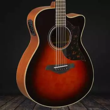 Yamaha AC1M Concert Acoustic Electric, Mahogany-Tobacco Brown Sunburst (скоро) Yamaha AC1M Concert Electric, Mahogany- (Coming Soon)