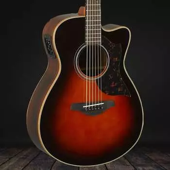 Yamaha AC1R Concert Acoustic Electric, палисандр — табачно-коричневый Sunburst (скоро) Yamaha AC1R Concert Electric, Rosewood- (Coming Soon)