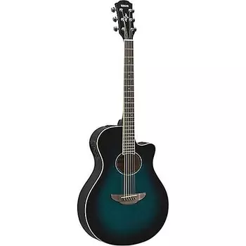 Yamaha APX600 Acoustic Electric Oriental Blue Burst Yamaha APX600 Electric Blue Burs