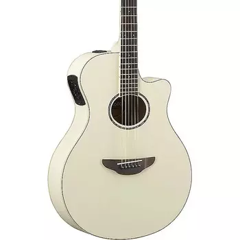 Yamaha APX600 Acoustic-Electric - винтажный белый