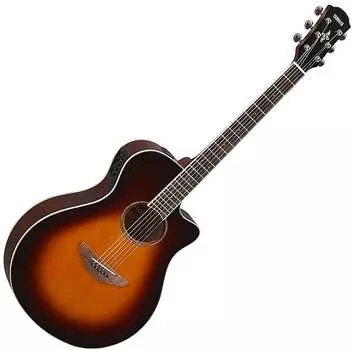 Yamaha APX600 Thinline с электроникой Old Violin Sunburst APX600 Thinline with Electronics