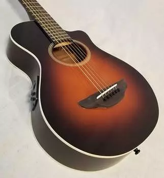 Yamaha APXT2 3/4 Scale Thinline Cutaway Акустическая электрогитара - Old Violin Burst APXT2-OVS