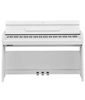 Yamaha Arius YDP-S55 88-нотное консольное цифровое пианино, белый орех Arius YDP-S55 88-Note Console Digital Piano,