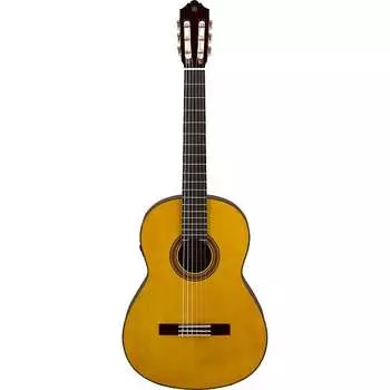 Yamaha CG-TA TransAcoustic Акустическая электрическая гитара с нейлоновыми струнами, верхняя дека из ели