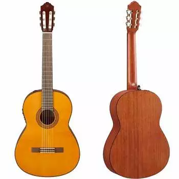Yamaha CGX122MS Акустическая электрическая классическая гитара Yamaha CGX122MS Electric Classical Guitar
