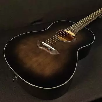 Yamaha CSF1M TBL Parlor Trans Черная акустическая электрогитара с сумкой