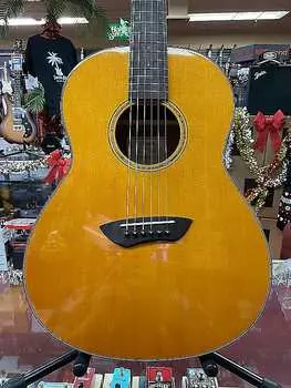 Yamaha CSF-TA TransAcoustic Parlor Size — Vintage Natural Gloss CSF-TA TransAcoustic Parlor Size - Vintage Natural Gloss