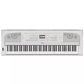 Yamaha DGX670 88-клавишный портативный рояль, белый DGX670WH