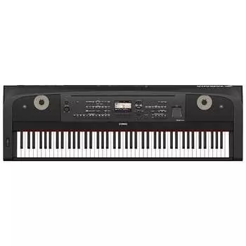 Yamaha DGX-670 88-клавишный портативный рояль, черный, с адаптером питания и педалью DGX-670B