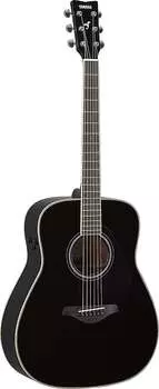 Yamaha FG-TA TransAcoustic Dreadnought Acoustic-Electric Black