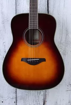 Yamaha FG-TA TransAcoustic Dreadnought Акустическая электрогитара Brown Sunburst