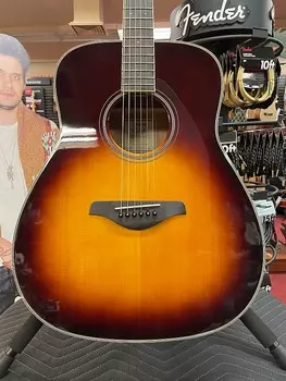Yamaha FG-TA TransAcoustic Dreadnought Brown Sunburst