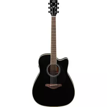 Yamaha FG-TA TransAcoustic Dreadnought Черный