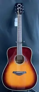 Yamaha FG-TA Transacoustic Dreadnought Электроакустическая гитара Brown Sunburst FGTABS