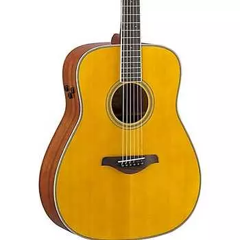 Yamaha FG-TA TransAcoustic Dreadnought — винтажный оттенок FG-TA-VT