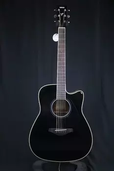 Yamaha FGC-TA TransAcoustic Традиционный Вестерн 2022 Черный FGC-TA TransAcoustic Traditional Western