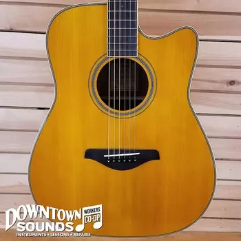 Yamaha FGC TransAcoustic - винтажный оттенок FGC TRANSACOUSTIC - VINTAGE TINT