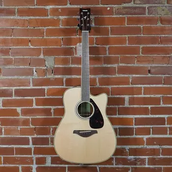 Yamaha FGX820C Дредноут Электрический Натуральный
