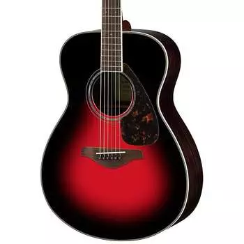 Yamaha FS830 Концертная акустическая гитара со сплошным верхом, Dusk Sun Red FS830DSR