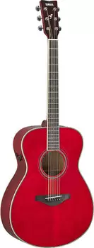 Yamaha FS-TA RR Ruby Red Dreadnaught Transacoustic